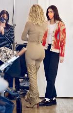 KENDALL JENNER and KHLOE KARDASHIAN Shopping at a Baby Store in Sherman Oaks 01/21/2022