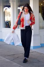 KENDALL JENNER and KHLOE KARDASHIAN Shopping at a Baby Store in Sherman Oaks 01/21/2022