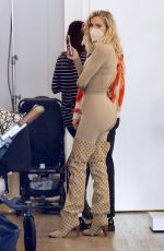 KENDALL JENNER and KHLOE KARDASHIAN Shopping at a Baby Store in Sherman Oaks 01/21/2022