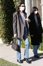 KENDALL JENNER and LAUREN PEREZ Out Shopping in West Hollywood 01/05/2022