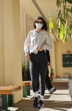 KENDALL JENNER Arrives at Yoga Session in West Hollywood 01/27/2022