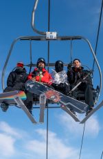 KENDALL JENNER at Highlands Ski Area in Aspen 01/16/2022