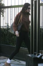 KENDALL JENNER Heading to Pilates Class in Hollywood 01/03/2022