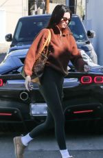 KENDALL JENNER Heading to Pilates Class in Hollywood 01/03/2022