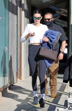 KENDALL JENNER Leaves Early Morning Pilates Class in Los Angeles 01/11/2022