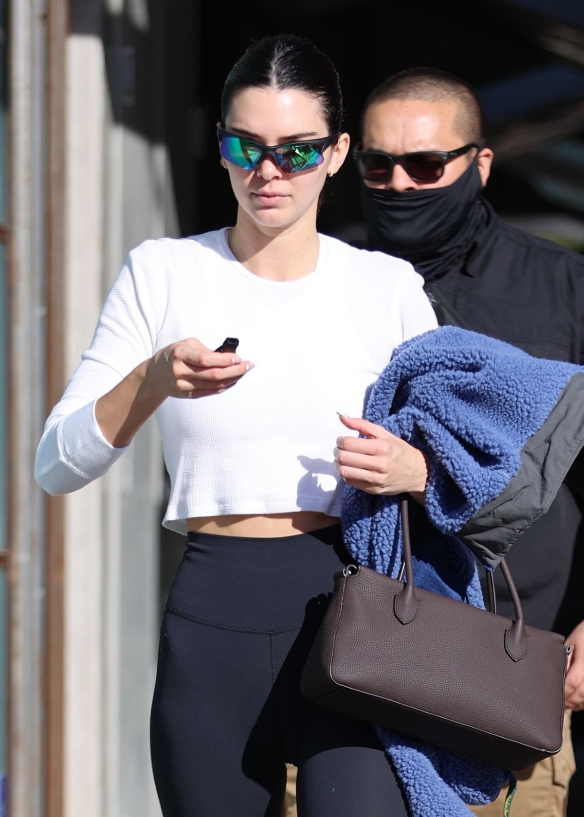 KENDALL JENNER Leaves Early Morning Pilates Class in Los Angeles 01/11 ...