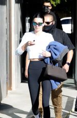 KENDALL JENNER Leaves Early Morning Pilates Class in Los Angeles 01/11/2022