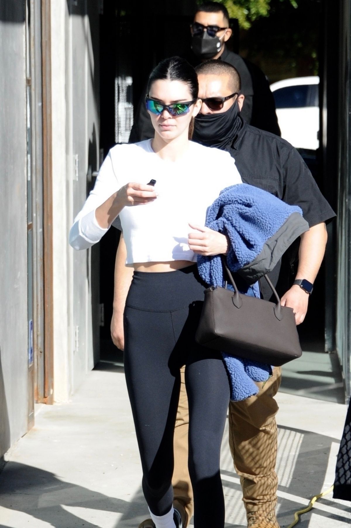 KENDALL JENNER Leaves Pilates Class in West Hollywood 01/11/2022 ...