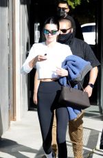 KENDALL JENNER Leaves Pilates Class in West Hollywood 01/11/2022