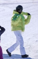 KENDALL JENNER Out Snowboarding with Friends in Aspen 01/17/2022