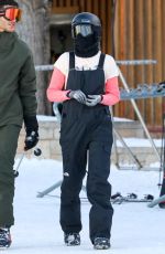 KENDALL JENNER Out Snowboarding with Friends in Aspen 01/17/2022