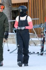 KENDALL JENNER Out Snowboarding with Friends in Aspen 01/17/2022