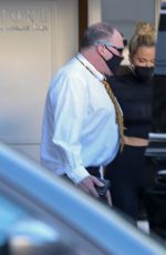 KHLOE KARDASHIAN Leaves Epione Skin Care Clinic in Beverly Hills 01/20/2022