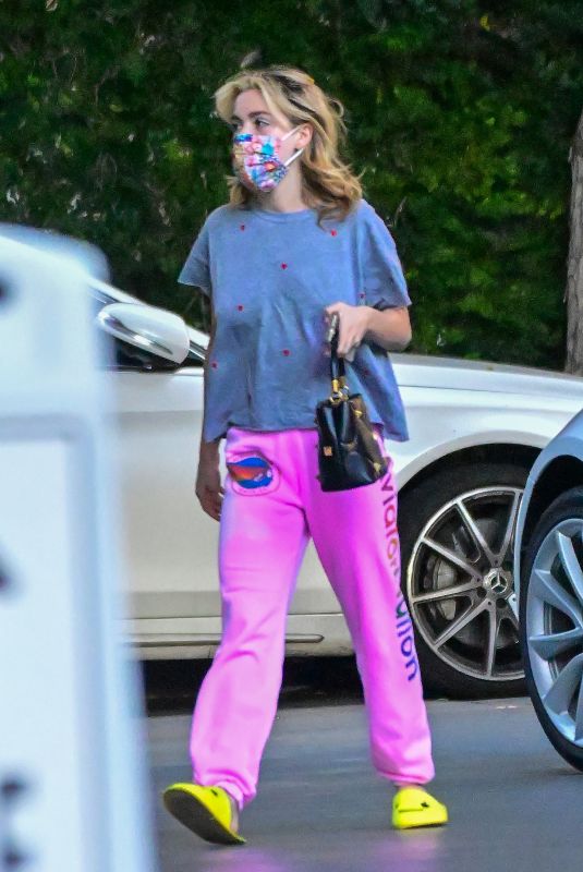 KIERNAN SHIPKA Out for Coffee in Beverly Hills 01/27/2022