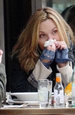 KIM CATTRALL and Russell Thomas Out in London 01/03/2022