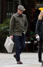 KIM CATTRALL and Russell Thomas Out in London 01/03/2022