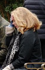 KIM CATTRALL and Russell Thomas Out in London 01/03/2022