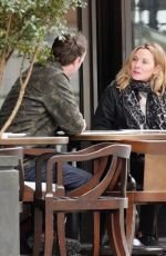 KIM CATTRALL and Russell Thomas Out in London 01/03/2022