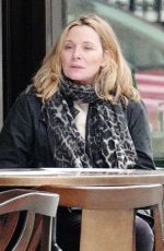 KIM CATTRALL and Russell Thomas Out in London 01/03/2022