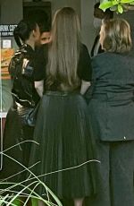 KIM KARDASHIAN and HILLARY and CHELSEA CLINTON on the Set of Gutsy Women at Hot & Cool Cafe in Canoga Park 01/24/2022