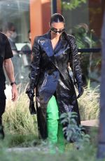 KIM KARDASHIAN and HILLARY and CHELSEA CLINTON on the Set of Gutsy Women at Hot & Cool Cafe in Canoga Park 01/24/2022