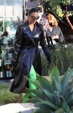 KIM KARDASHIAN and HILLARY and CHELSEA CLINTON on the Set of Gutsy Women at Hot & Cool Cafe in Canoga Park 01/24/2022
