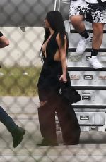 KIM KARDASHIAN and Pete Davidson Landing to Bahamas 01/05/2022