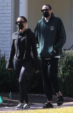 KIM KARDASHIAN and Pete Davidson Out in Beverly Hills 01/27/2022