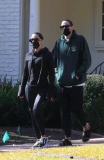 KIM KARDASHIAN and Pete Davidson Out in Beverly Hills 01/27/2022