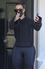 KIM KARDASHIAN and Pete Davidson Out in Beverly Hills 01/27/2022