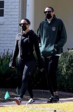 KIM KARDASHIAN and Pete Davidson Out in Beverly Hills 01/27/2022