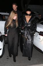 KIM KARDASHIAN Arrives at David Kordansky
