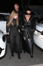 KIM KARDASHIAN Arrives at David Kordansky