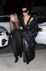 KIM KARDASHIAN Arrives at David Kordansky