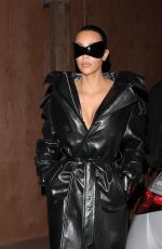 KIM KARDASHIAN Out for Dinner at Craig