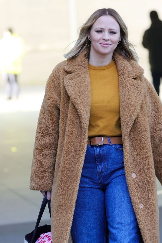 KIMBERLEY WALSH Leaves Morning Live TV Studios in London 01/12/2022