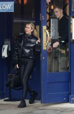 KIMBERLY CREW and Joe Hart Out for Lunch in Wilmslow 01/14/2022