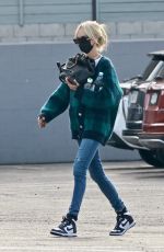 KIMBERLY STEWART and Jesse Shapira Out in Studio City 01/28/2022