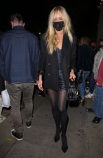KIMBERLY STEWART Out for Dinner at Craig