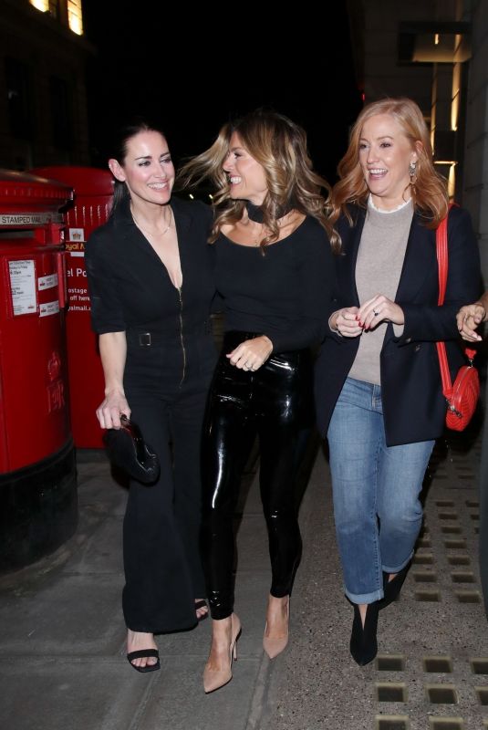 KIRSTY GALLACHER, NATALIE PINKHAM SARAH-JANE MEE and ZOE HARDMAN at Kirsty’s 46th Birthday Party in London 01/20/2022