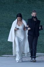 KOURTNEY KARDASHIAN at a Photoshoot in Hollywood Hills 01/27/2022