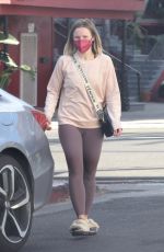 KRISTEN BELL Leaves a Gym in Los Feliz 01/28/2022