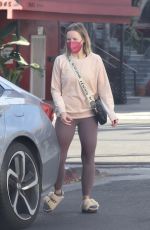 KRISTEN BELL Leaves a Gym in Los Feliz 01/28/2022
