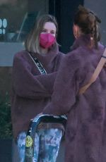 KRISTEN BELL Leaves Studio Metamorphosis in Los Feliz 01/27/2022