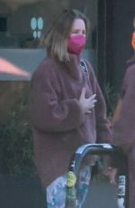 KRISTEN BELL Leaves Studio Metamorphosis in Los Feliz 01/27/2022