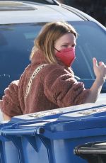 KRISTEN BELL Leaves Studio Metamorphosis in Los Feliz 01/27/2022