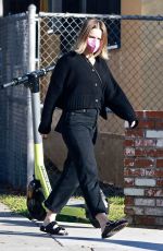 KRISTEN BELL Out and About in Los Angeles 01/06/2022