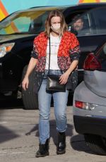 KRISTEN BELL Out and About in Los Angeles 01/10/2022