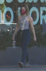 KRISTEN BELL Out and About in Los Angeles 01/24/2022