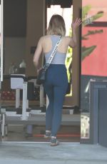 KRISTEN BELL Out and About in Los Angeles 01/24/2022